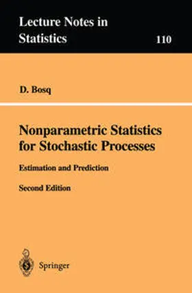 Bosq | Nonparametric Statistics for Stochastic Processes | E-Book | sack.de