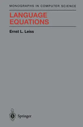 Leiss |  Language Equations | eBook | Sack Fachmedien