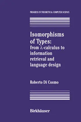 DiCosmo | Isomorphisms of Types | E-Book | sack.de