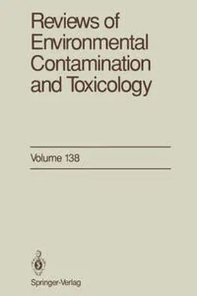 Ware |  Reviews of Environmental Contamination and Toxicology | eBook | Sack Fachmedien