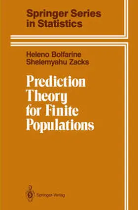 Bolfarine / Zacks |  Prediction Theory for Finite Populations | eBook | Sack Fachmedien