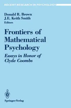 Brown / Smith |  Frontiers of Mathematical Psychology | eBook | Sack Fachmedien