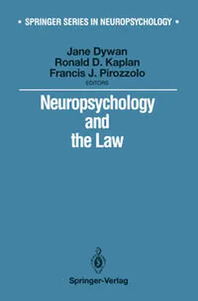Dywan / Kaplan / Pirozzolo |  Neuropsychology and the Law | eBook | Sack Fachmedien