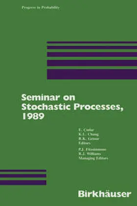 Cinlar | Seminar on Stochastic Processes, 1989 | E-Book | www.sack.de