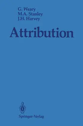 Weary / Stanley / Harvey |  Attribution | eBook | Sack Fachmedien