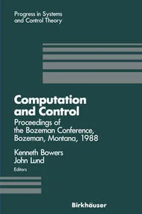 Bowers / Lund |  Computation and Control | eBook | Sack Fachmedien
