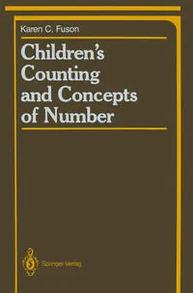 Fuson |  Children’s Counting and Concepts of Number | eBook | Sack Fachmedien