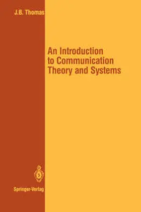 Thomas |  An Introduction to Communication Theory and Systems | eBook | Sack Fachmedien