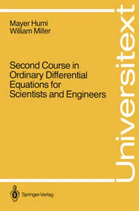 Humi / Miller | Second Course in Ordinary Differential Equations for Scientists and Engineers | E-Book | sack.de