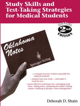 Shain |  Study Skills and Test-Taking Strategies for Medical Students | eBook | Sack Fachmedien