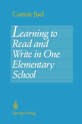 Juel |  Learning to Read and Write in One Elementary School | eBook | Sack Fachmedien