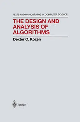 Kozen |  The Design and Analysis of Algorithms | eBook | Sack Fachmedien