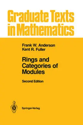 Anderson / Fuller | Rings and Categories of Modules | E-Book | www.sack.de