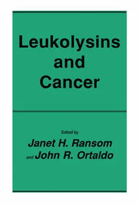Ransom / Ortaldo |  Leukolysins and Cancer | eBook | Sack Fachmedien