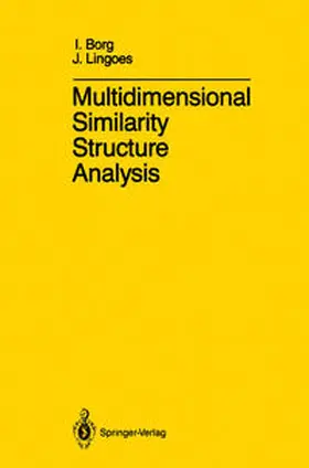 Borg / Lingoes |  Multidimensional Similarity Structure Analysis | eBook | Sack Fachmedien