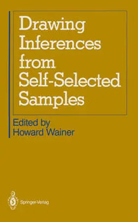 Wainer |  Drawing Inferences from Self-Selected Samples | eBook | Sack Fachmedien