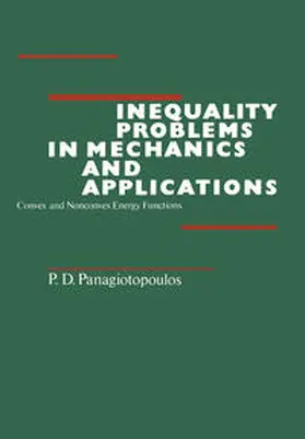 Panagiotopoulos | Inequality Problems in Mechanics and Applications | E-Book | sack.de