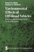 Wilshire / Webb |  Environmental Effects of Off-Road Vehicles | Buch |  Sack Fachmedien