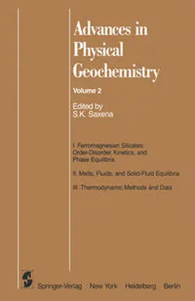 Saxena |  Advances in Physical Geochemistry | eBook | Sack Fachmedien