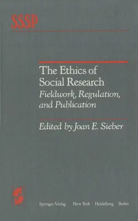 Sieber |  The Ethics of Social Research | Buch |  Sack Fachmedien