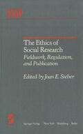 Sieber |  The Ethics of Social Research | Buch |  Sack Fachmedien
