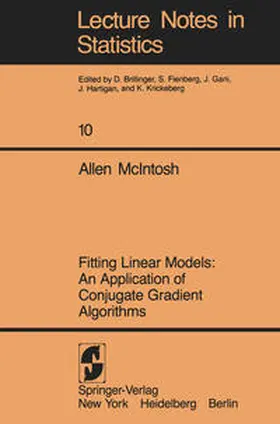 McIntosh |  Fitting Linear Models | eBook | Sack Fachmedien