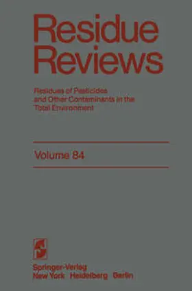 Gunther |  Residue Reviews | eBook | Sack Fachmedien