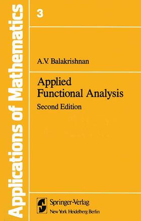 Balakrishnan | Applied Functional Analysis | Buch | 978-1-4612-5867-4 | sack.de