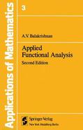 Balakrishnan |  Applied Functional Analysis | Buch |  Sack Fachmedien
