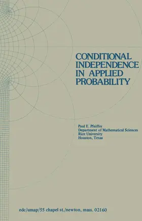 Pfeiffer |  Conditional Independence in Applied Probability | Buch |  Sack Fachmedien