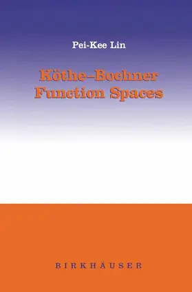 Lin |  Köthe-Bochner Function Spaces | Buch |  Sack Fachmedien