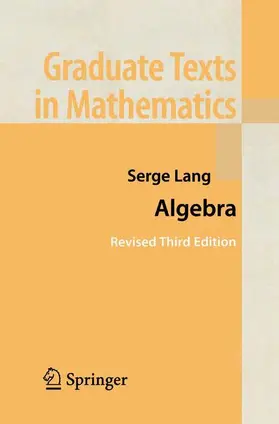 Lang |  Algebra | Buch |  Sack Fachmedien