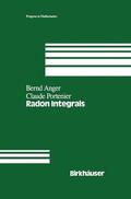 Portenier / Anger |  Radon Integrals | Buch |  Sack Fachmedien