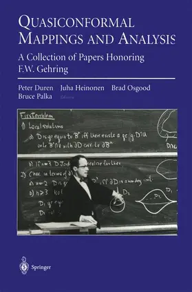 Duren / Palka / Heinonen |  Quasiconformal Mappings and Analysis | Buch |  Sack Fachmedien