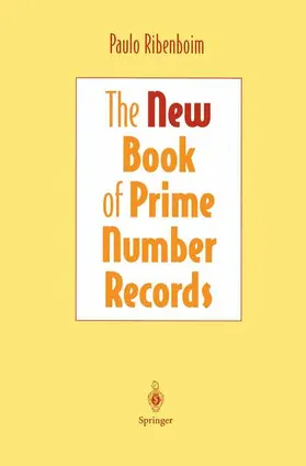 Ribenboim |  The New Book of Prime Number Records | Buch |  Sack Fachmedien