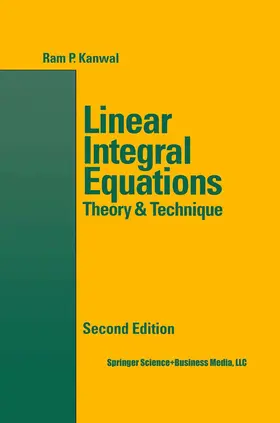 Kanwal |  Linear Integral Equations | Buch |  Sack Fachmedien