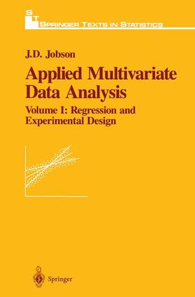 Jobson |  Applied Multivariate Data Analysis | Buch |  Sack Fachmedien