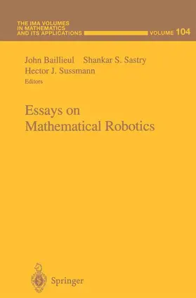 Baillieul / Sastry / Sussmann |  Essays on Mathematical Robotics | Buch |  Sack Fachmedien