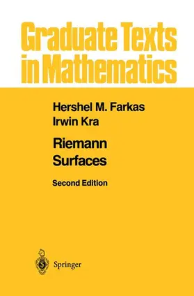 Kra / Farkas |  Riemann Surfaces | Buch |  Sack Fachmedien