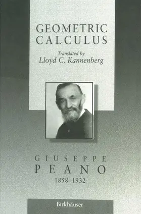Peano | Geometric Calculus | Buch | 978-1-4612-7427-8 | sack.de
