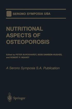 Burckhardt / Heaney / Dawson-Hughes | Nutritional Aspects of Osteoporosis | Buch | 978-1-4612-7463-6 | sack.de
