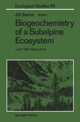 Baron | Biogeochemistry of a Subalpine Ecosystem | Buch | 978-1-4612-7670-8 | www.sack.de