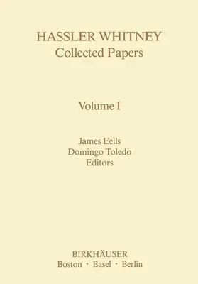 Toledo / Eelles |  Hassler Whitney Collected Papers Volume I | Buch |  Sack Fachmedien