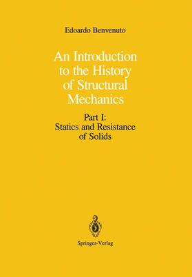 Benvenuto |  An Introduction to the History of Structural Mechanics | Buch |  Sack Fachmedien