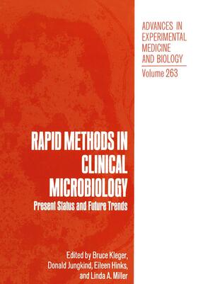 Jungkind / Kleger | Rapid Methods in Clinical Microbiology | Buch | 978-1-4612-7886-3 | sack.de