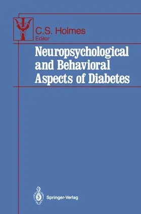 Holmes |  Neuropsychological and Behavioral Aspects of Diabetes | Buch |  Sack Fachmedien