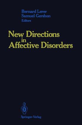 Gershon / Lerer | New Directions in Affective Disorders | Buch | 978-1-4612-8140-5 | sack.de