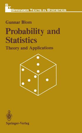 Blom | Probability and Statistics | Buch | 978-1-4612-8158-0 | sack.de