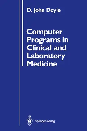 Doyle |  Computer Programs in Clinical and Laboratory Medicine | Buch |  Sack Fachmedien