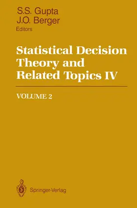Gupta / Berger |  Statistical Decision Theory and Related Topics IV | Buch |  Sack Fachmedien
